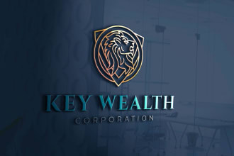 provide a luxury heraldic, coat of arms logo with fast delivery