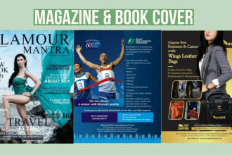 design professional, eye catching book, kindle, and magazine covers