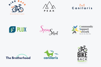 do modern logo design for your business