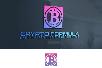 make a crypto security and innovation logo with copyright
