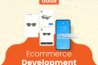 your website in duda, optimized for SEO and marketing