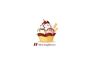 provide ice cream, chocolate, sweets, treat candy logo