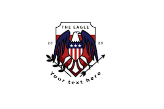 provide creative eagles logo with satisfaction guaranteed