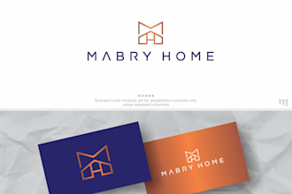 create a highly clean business logo for your company or brand