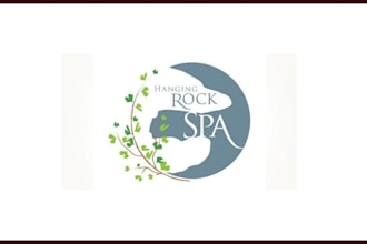 be make a modern spa, massage and yoga logo design