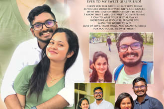 create a photo collage from your sweet memories