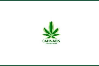 be make a premium quality cannabis, weed, hemp, brand logo