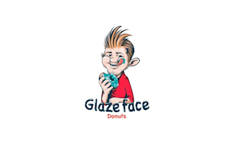 provide attractive donut shop logo for your business