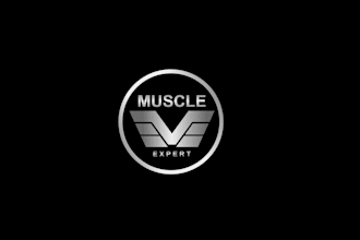 design muscle expert logo