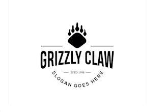 modern high quality bear logo design in high definition