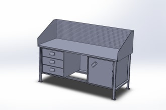 make any sheet metal design dxf 3d model by solidworks