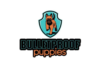 make a stunning dog training logo badge patch
