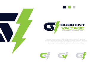 create an innovative modern, electrical logo design