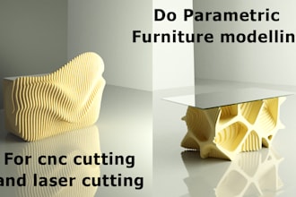 design parametric furniture and render it for you