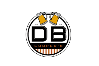 design a minimalist db coopers a sports bar  logo