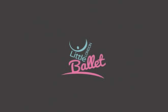 make luxury london ballet classes logo with all file in 24 hours