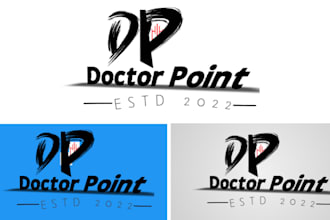 modern minimalist logo design, make
