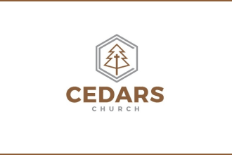 do modern church ministry christian or religious logo design