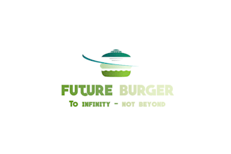 design dynamic burger vegan brand logo for your business