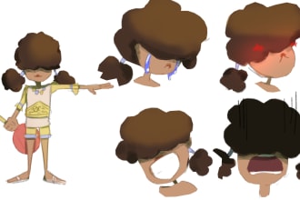 draw any emotion reference sheet