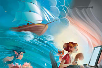 design best selling fantasy book cover