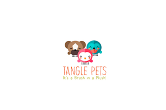 design multiple kids grooming logo branding package