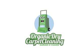design high quality nice dry carpet cleaning logo branding package