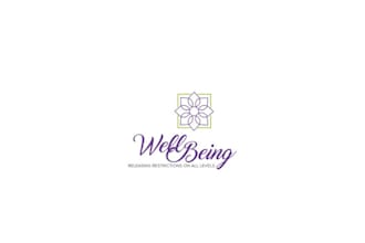 design modern unique nice a massages and physical therapy logo
