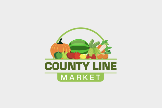 create a landscape, lawn care, vegetable, and garden logo