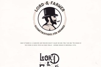 design a professional modern farm logo