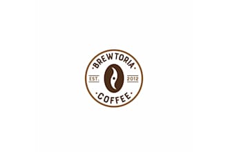 design high quality nice coffee t shirt sticker logo for your business