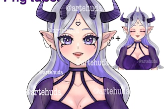 sell you an adoptable pngtuber cute model