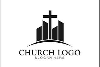 do awesome christian, religious or minimalist logo design