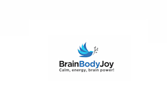 design high quality awesome brain body joy logo for you