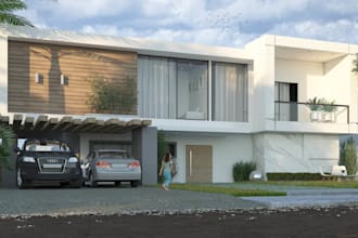 do realistic exteriors and interiors using 3ds max