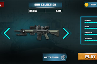 creative mobile game or website ui ux design using figma xd