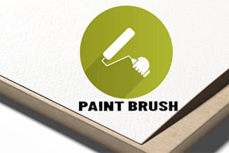 outstanding painter logo design for your business