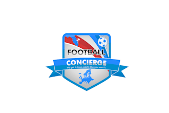 design smart clean concierge logo for football  brand