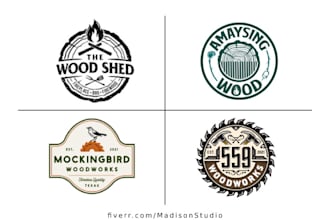do woodwork and carpentry business logo