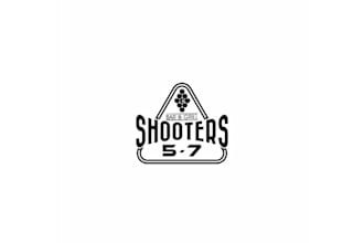 make classic powerful nice shooters bar and grill logo fast delivery