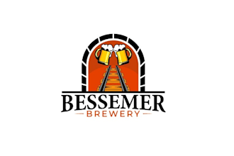 design first and quickly modern brewery logo
