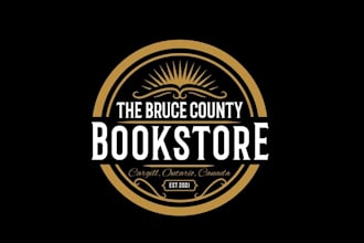 do powerful illustrate cute vintage bookstore logo within 24 h