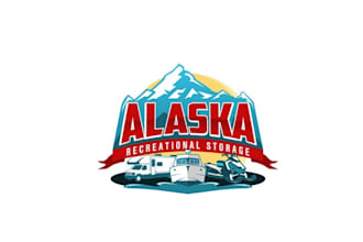 design awesome excellent genius ak rec storage logo fast delivery