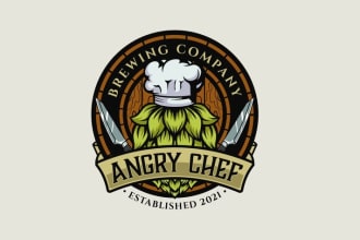 design a professional awesome brewing company logo