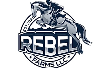 design modern horse logo