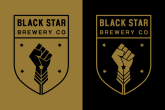 design a premium craft brewery logo for you