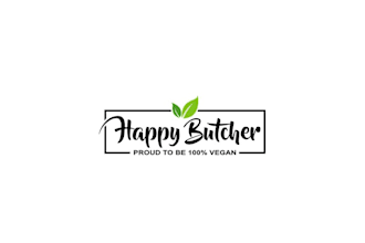 do eye catching corporate nice vegan butcher logo with free revisions