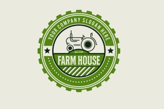 do make an modern farm logo