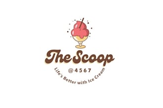 provide professional ice cream logo design