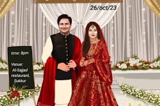 make a customized wedding invitation card